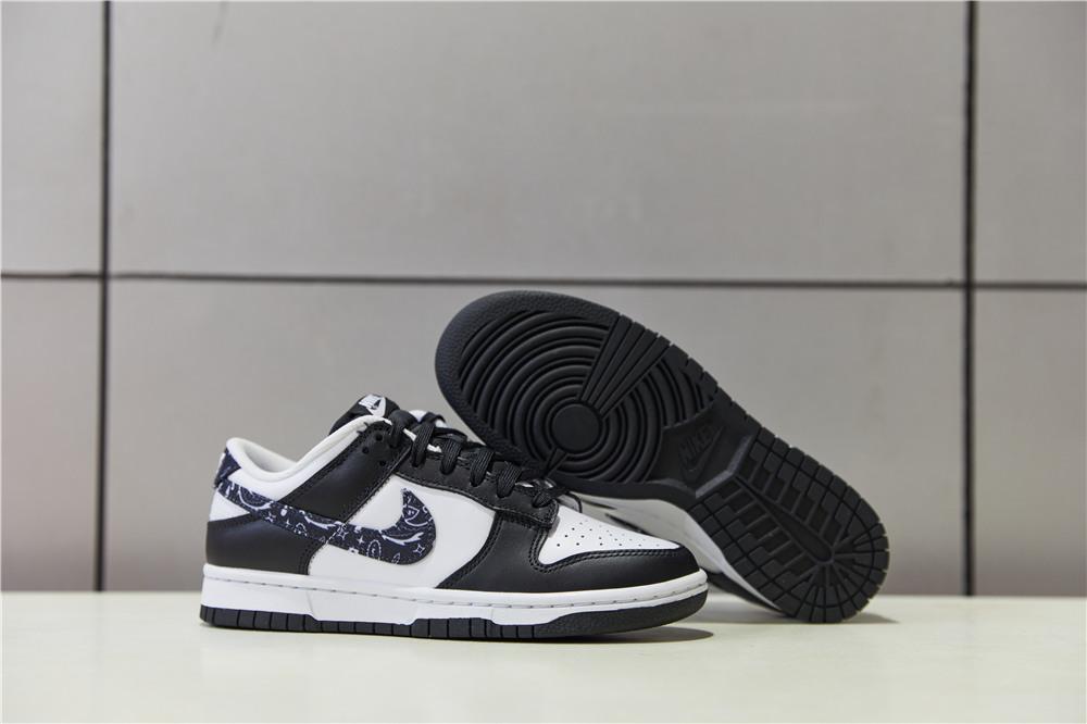 Pk God Nike Dunk Low Black Paisley retail materials ready to ship